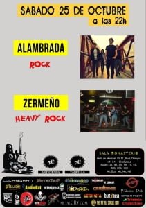 CARTEL ALAMBRADA + ZERMEÑO 25-10-2014