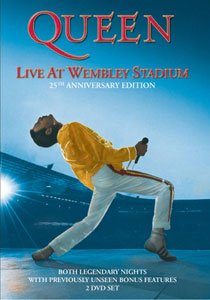 QUEEN: "LIVE AT WEMBLEY STADIUM" (DVD) - EDICIÓN 25 ANIVERSARIO