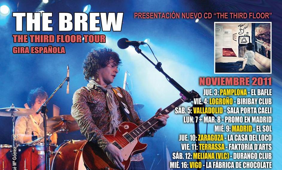 THE BREW: NUEVO DISCO Y GIRA ESPAÑOLA