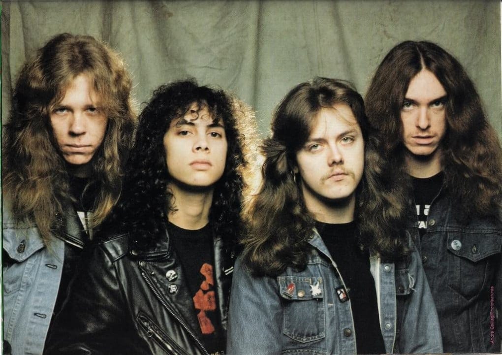 Metallica con Cliff Burton