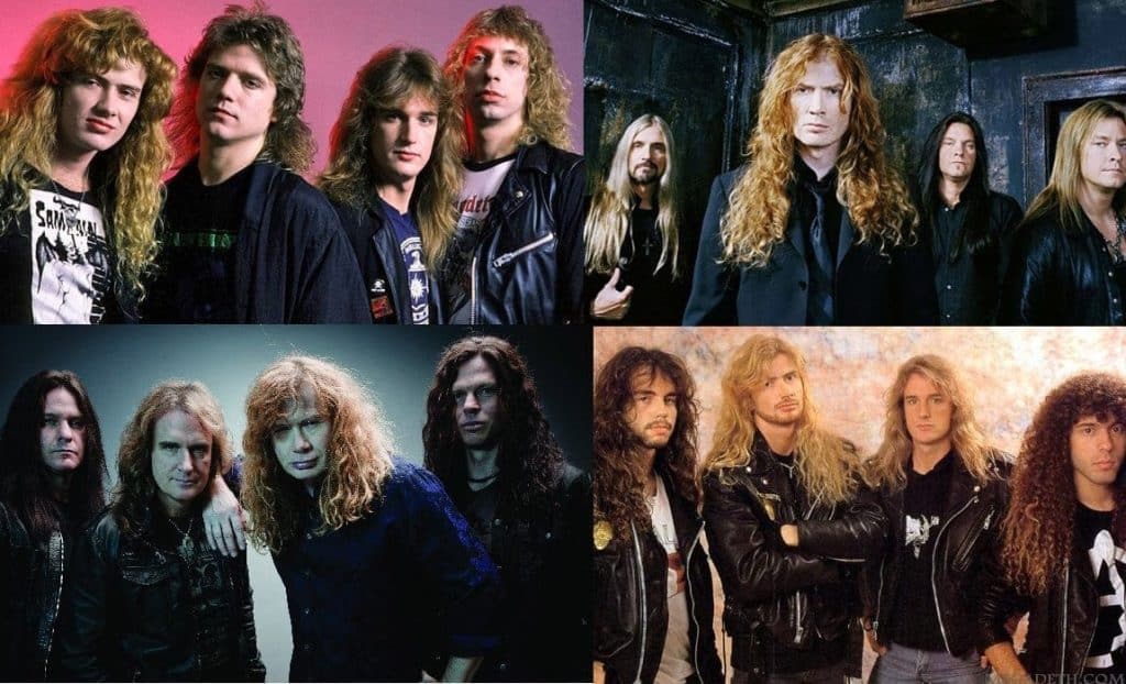 Megadeth formaciones