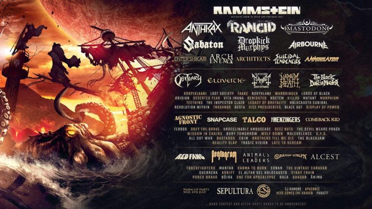 Cartel del Resurrection Fest 2017 actualizado - The Metal Circus