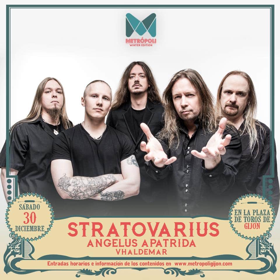 Stratovarius encabezarán la noche de rock y metal del Metrópoli Gijón