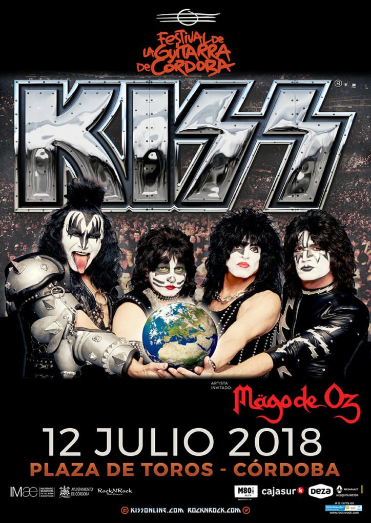 Y los teloneros de Kiss en Córdoba serán ...