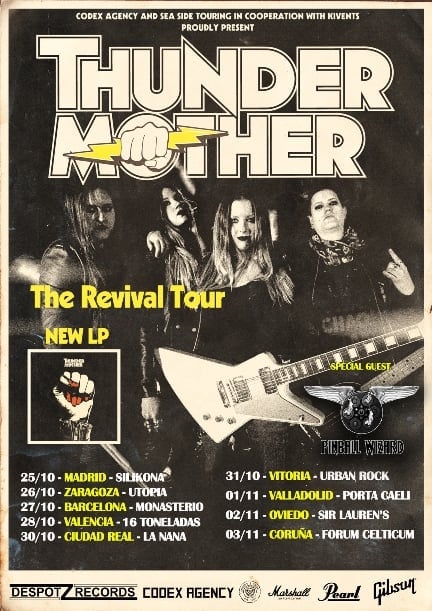 Thundermother España 2018