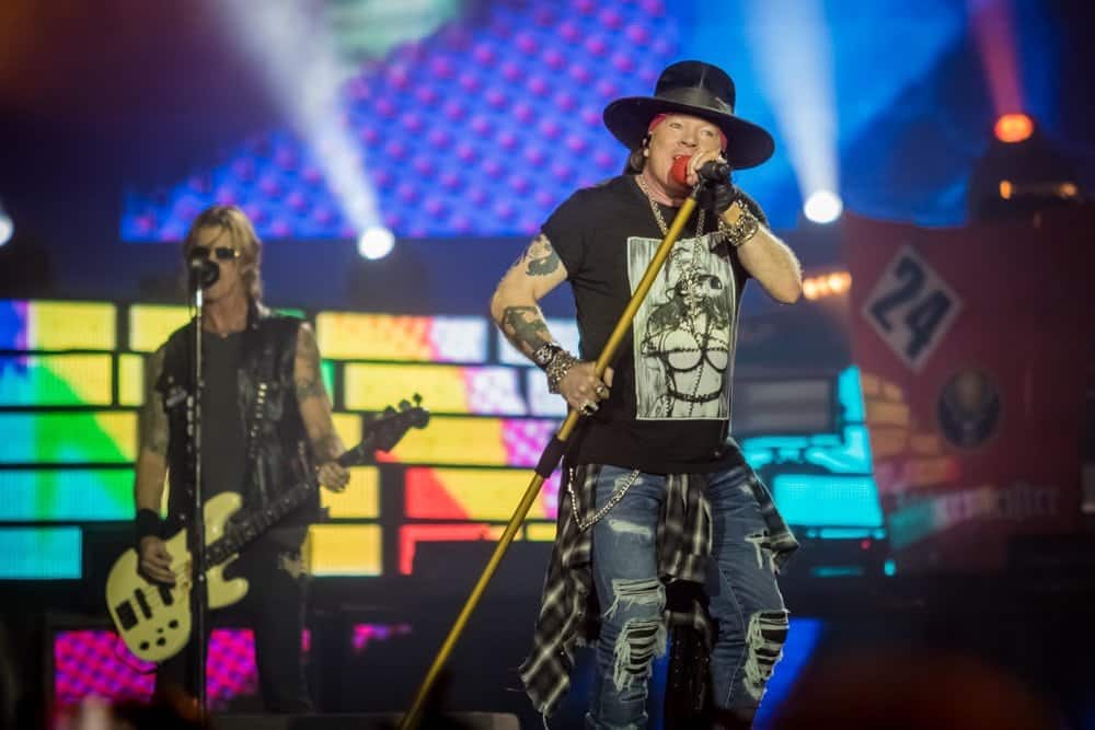 Axl Rose Barcelona Guns N' Roses