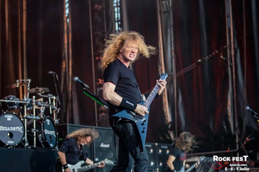 Megadeth Rock Fest Bcn 2018