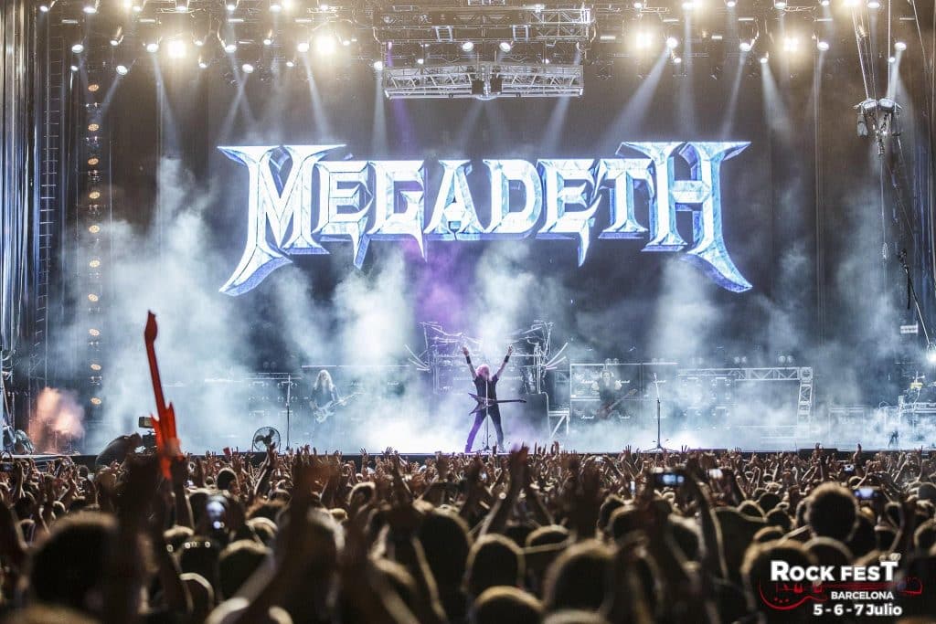 Megadeth Rock Fest Barcelona 2018