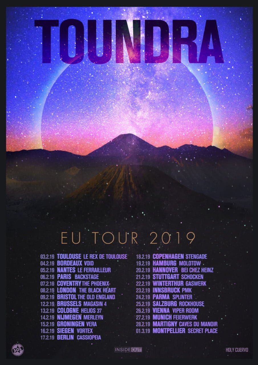 Gira Toundra Europa 2019