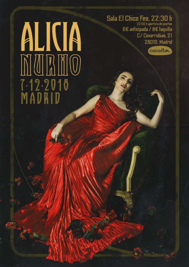 cartel Alicia Nuhro Madrid 2018