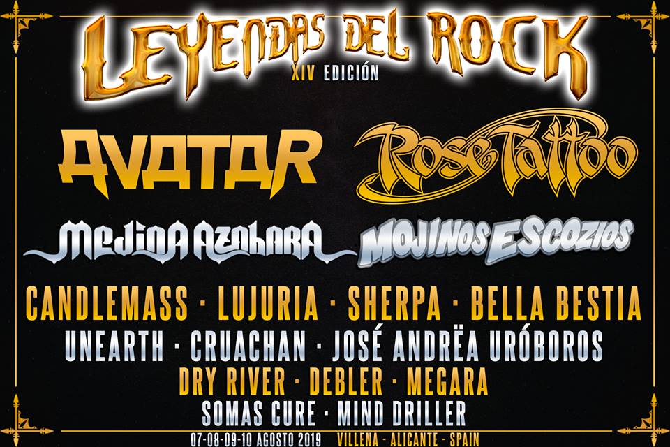 Leyendas del Rock 2019 Avatar