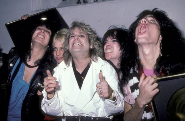 Ozzy Osbourne 1984 Mötley Crue