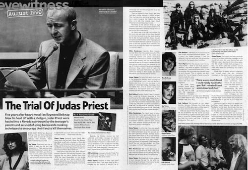 Judas Priest juicio periodico