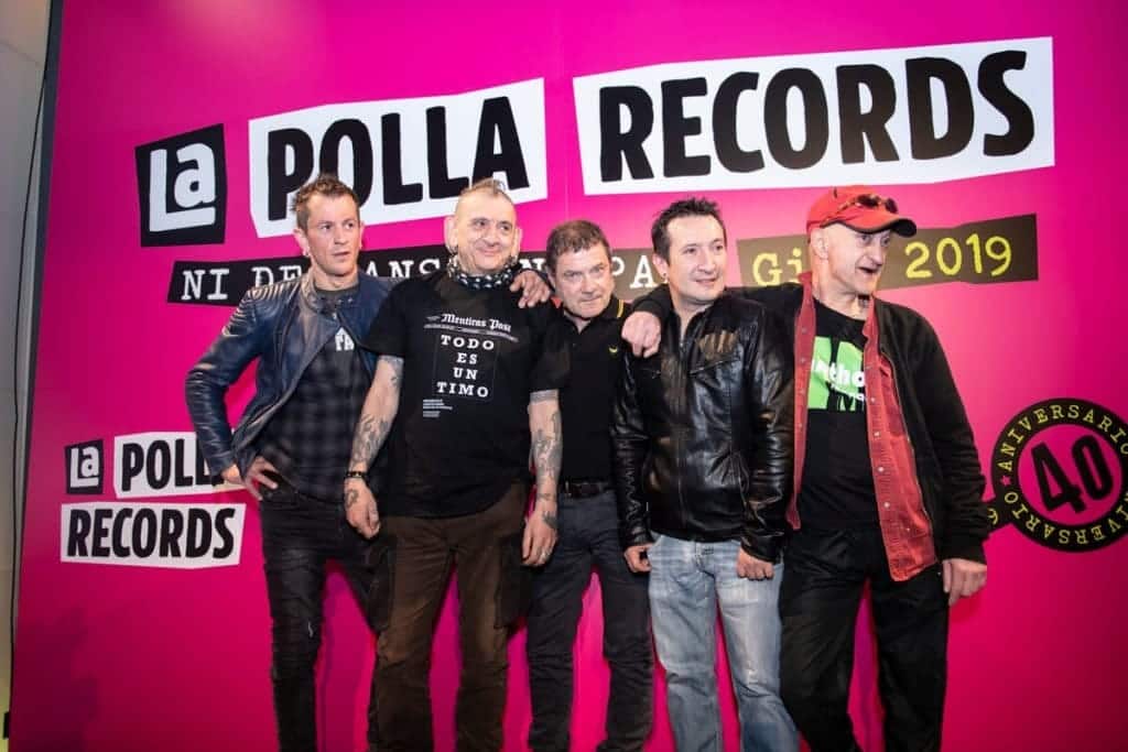 rueda de prensa La Polla Records