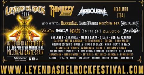 Leyendas del Rock 2019 marzo