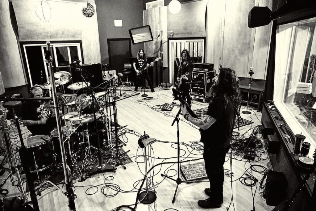 Machine Head studio 2019 Burn My Eyes
