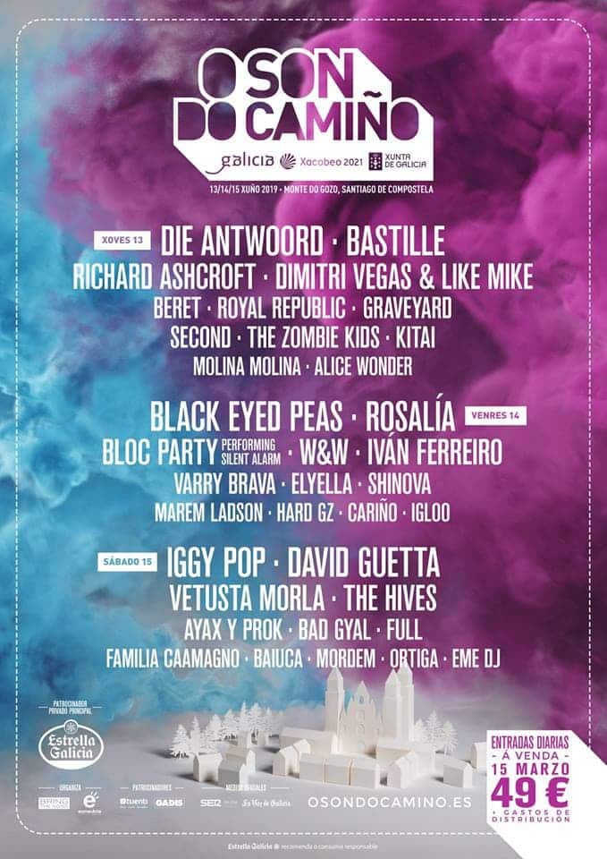 cartel O Son do Camiño 2019