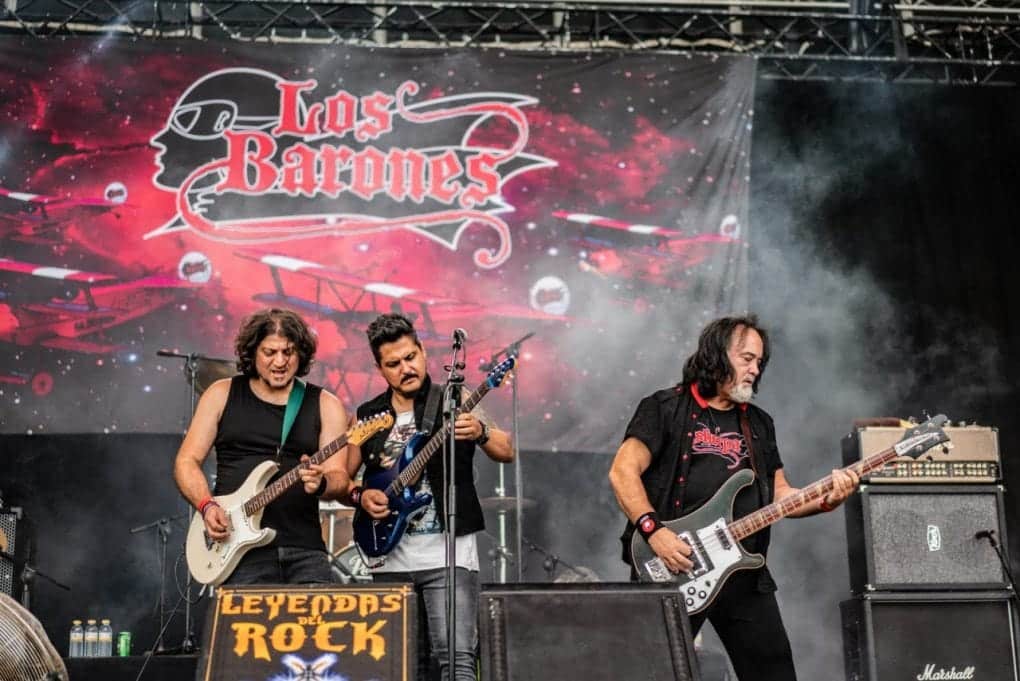 Los Barones Leyendas del Rock 2019