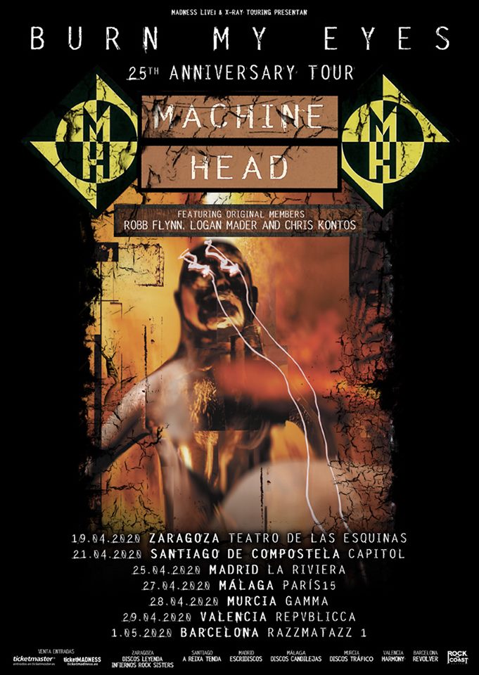Machine Head España 2020