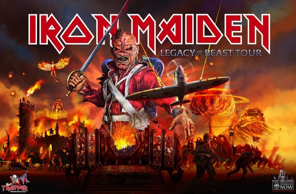 Iron Maiden Legacy Of The Beast Tour