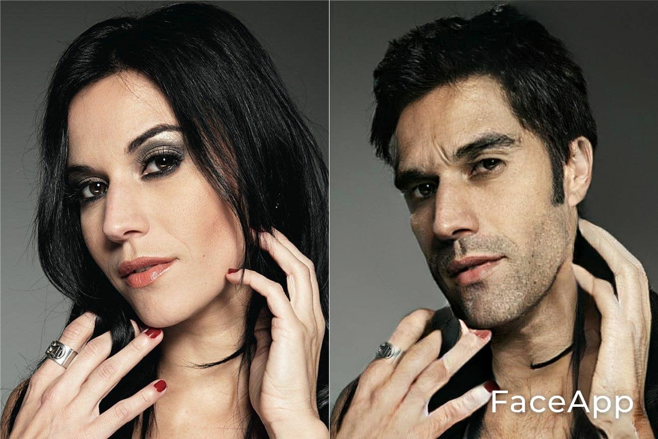 Cristina Scabbia FaceApp