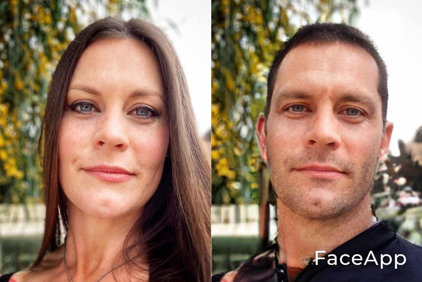 Floor Jansen FaceApp