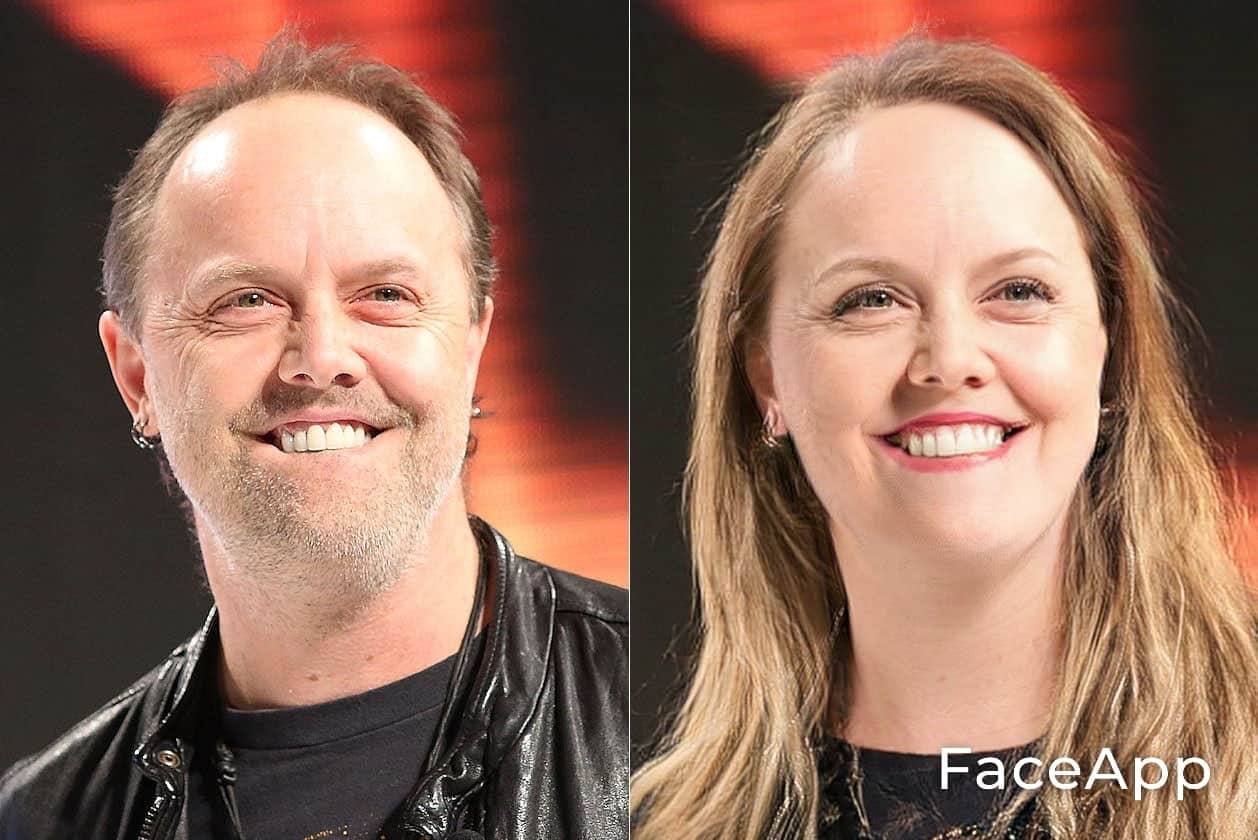 Lars Ulrich FaceApp