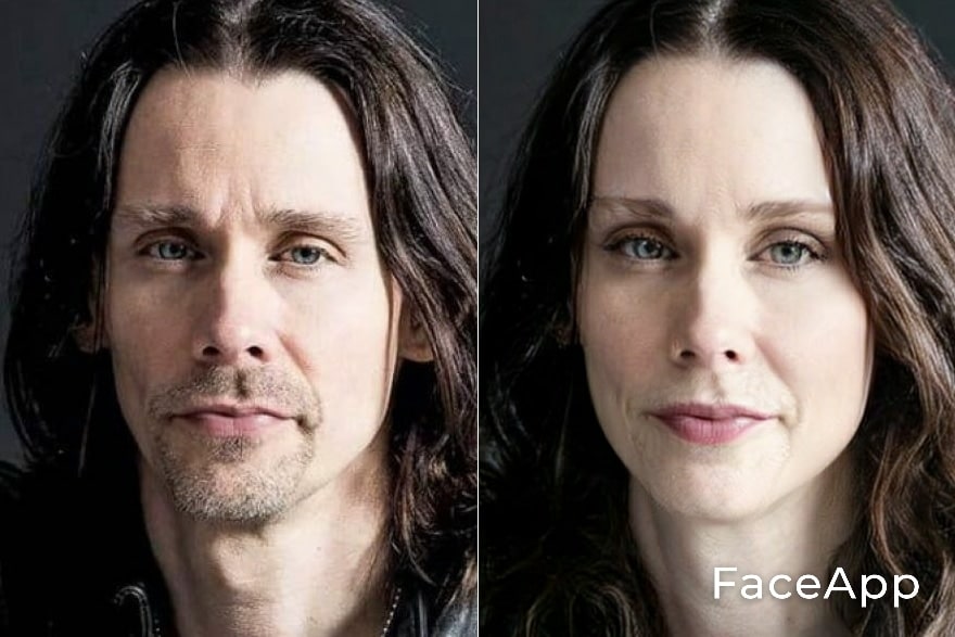 Myles Kennedy FaceApp