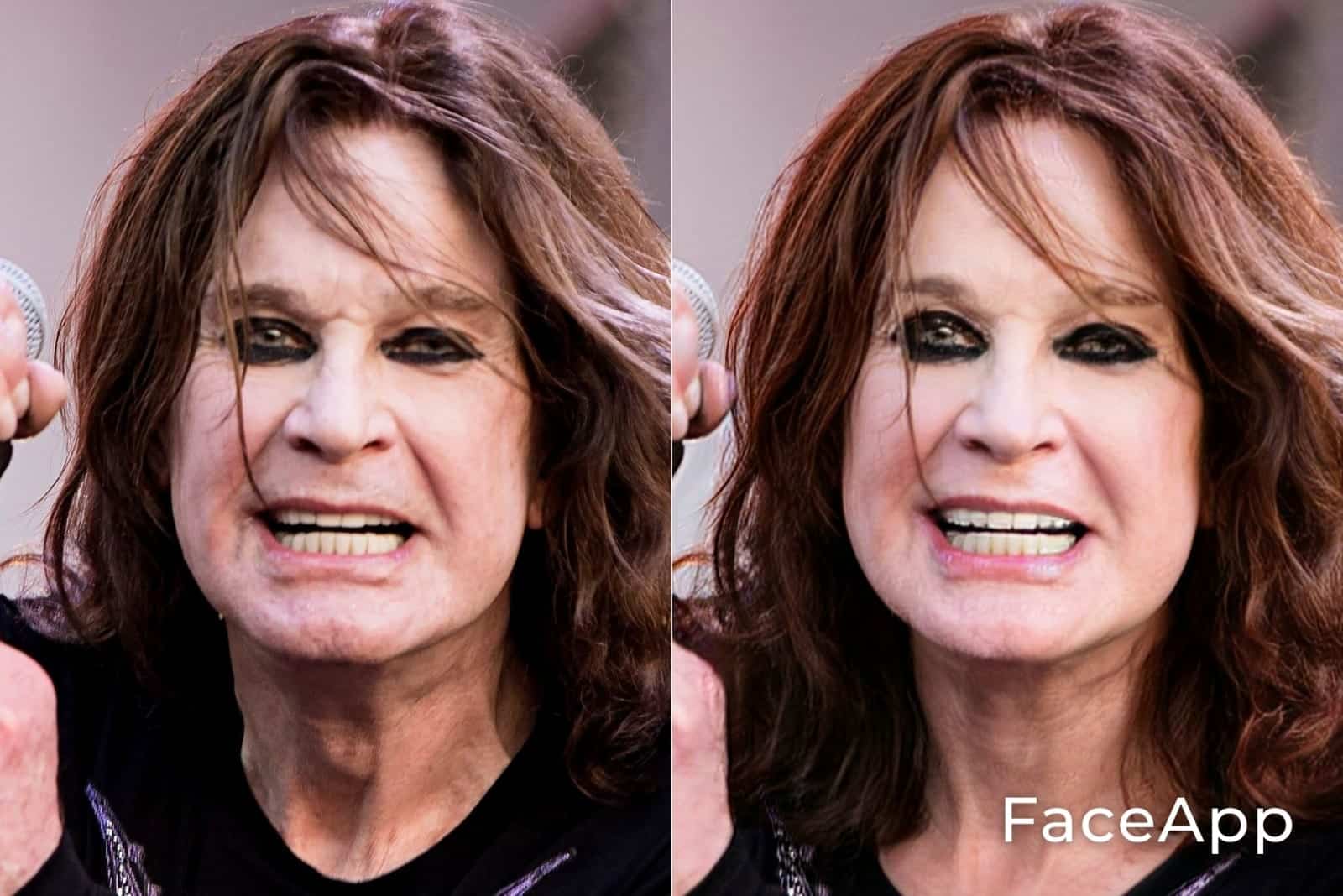 Ozzy Osbourne FaceApp