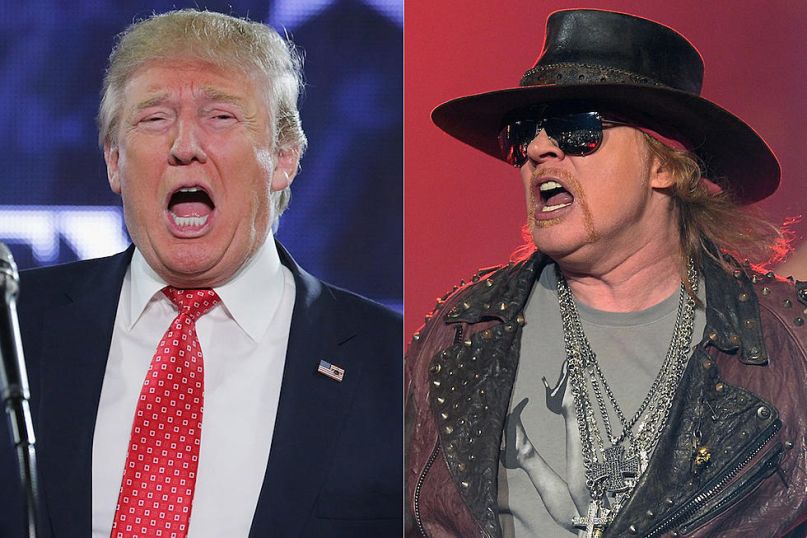 Donald Trump Axl Rose