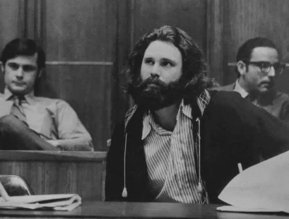 Jim Morrison detenido