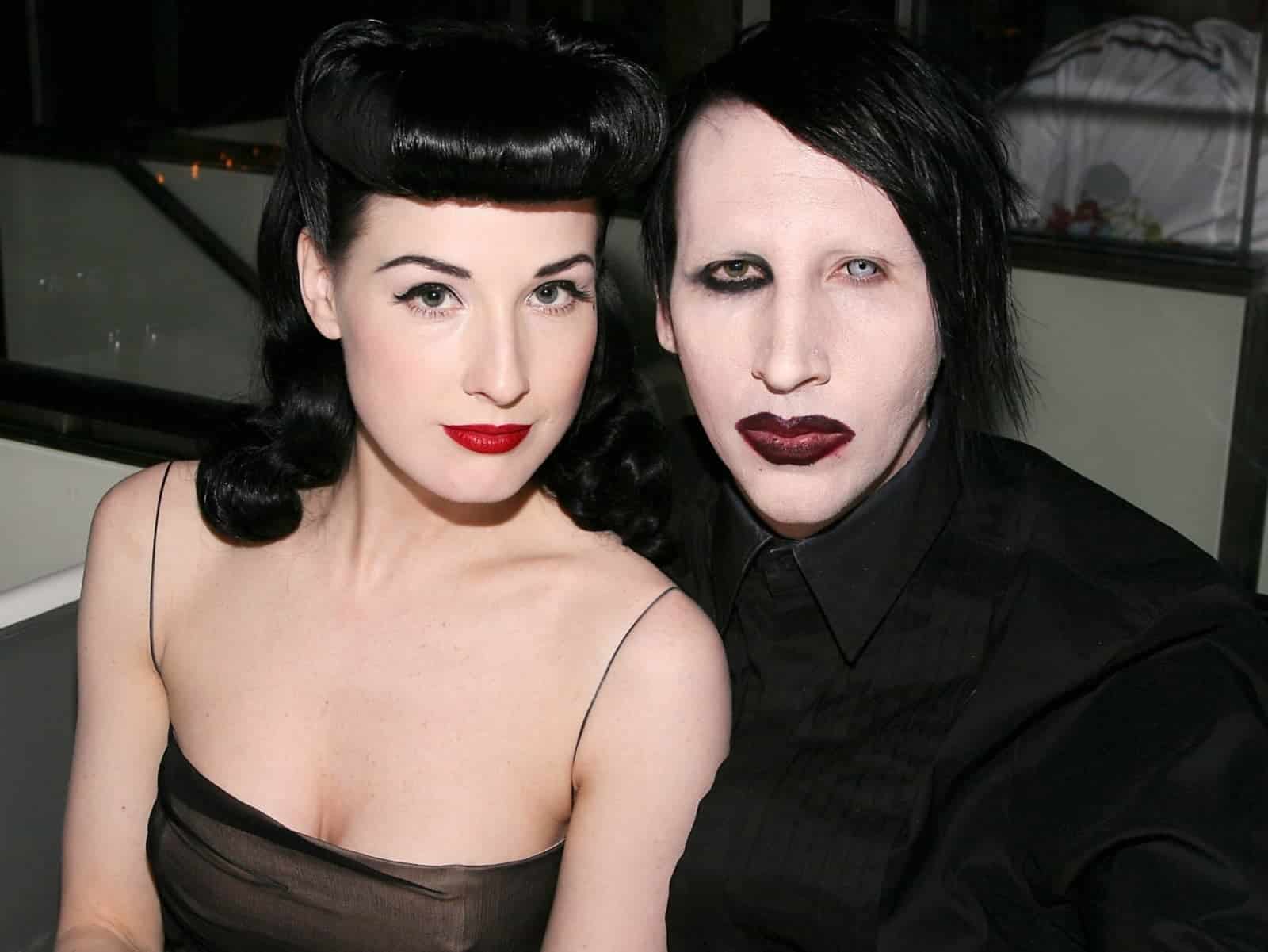 Dita Von Teese Marilyn Manson