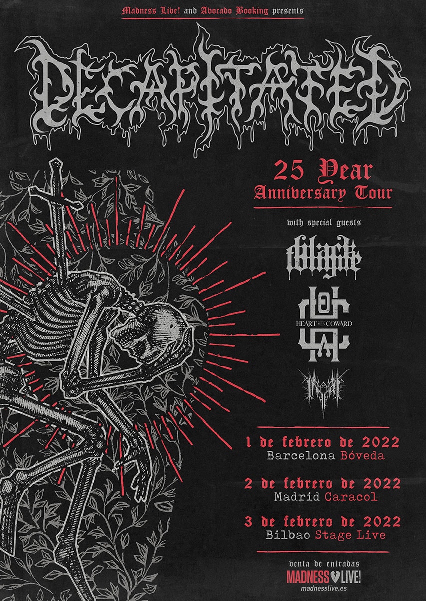gira Decapitated España 2022