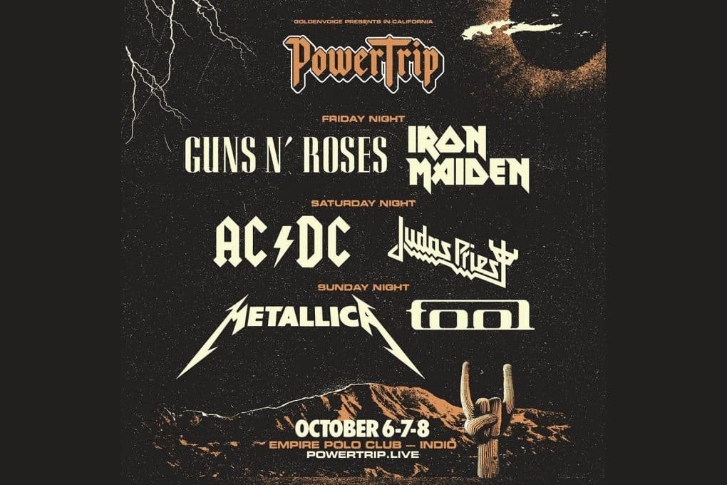 El festival Power Trip anuncia sus horarios: ¿Iron Maiden a las seis de la tarde?