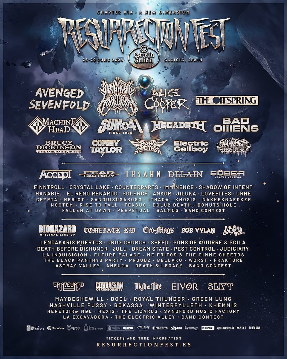 Resurrection Fest anuncia su impresionante cartel para 2025 The Metal