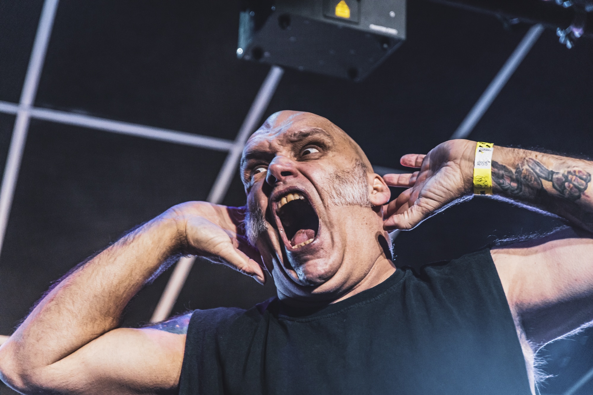 Blaze Bayley en Barcelona (Foto: Sergi Ramos)