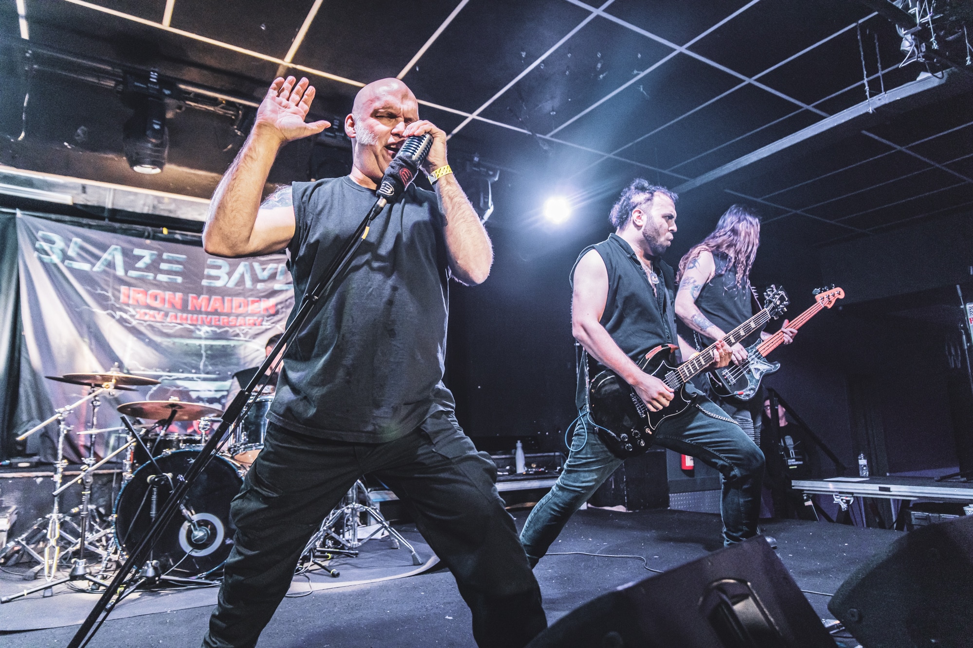 Blaze Bayley en Barcelona (Foto: Sergi Ramos)