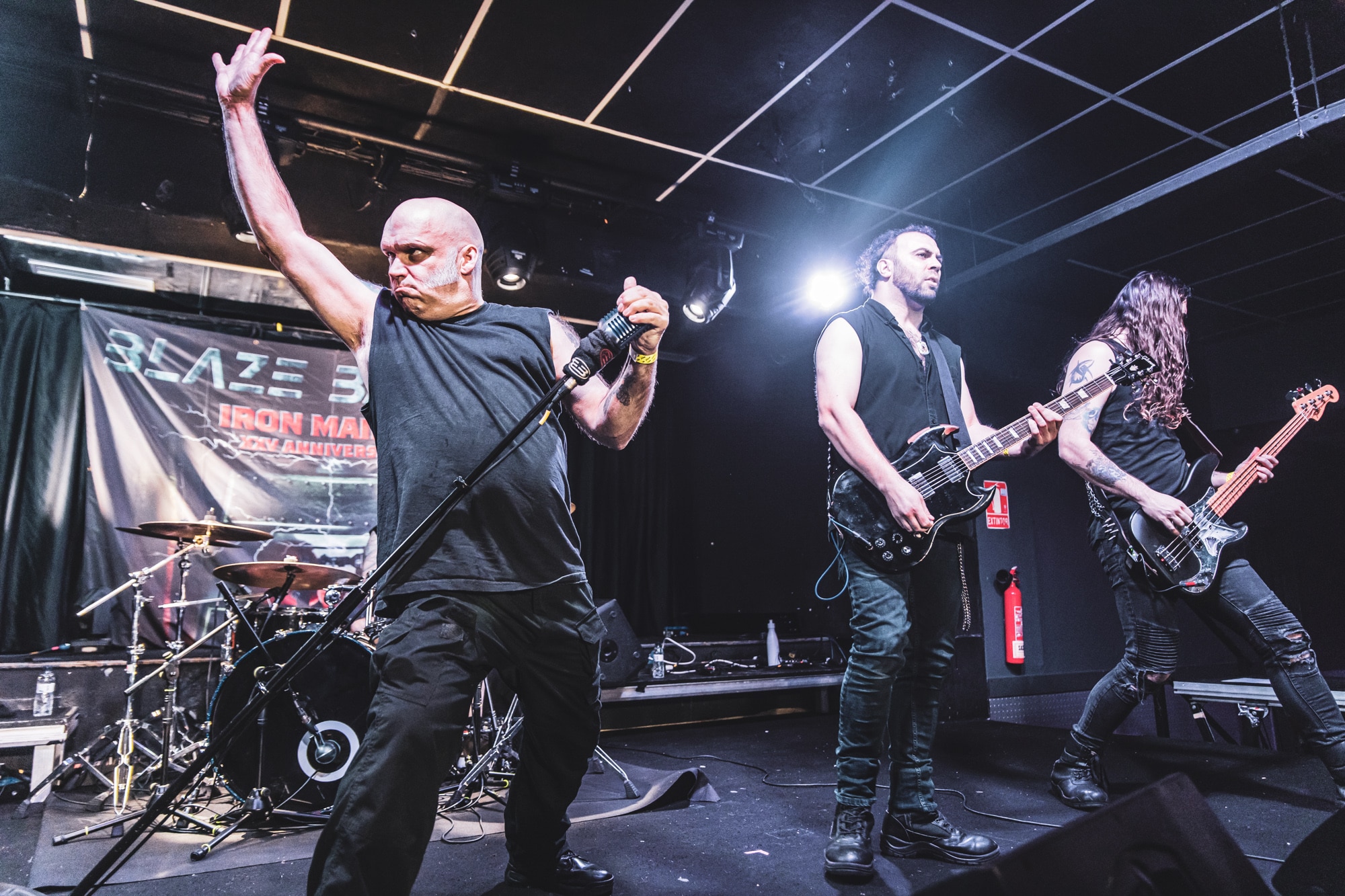 Blaze Bayley en Barcelona (Foto: Sergi Ramos)